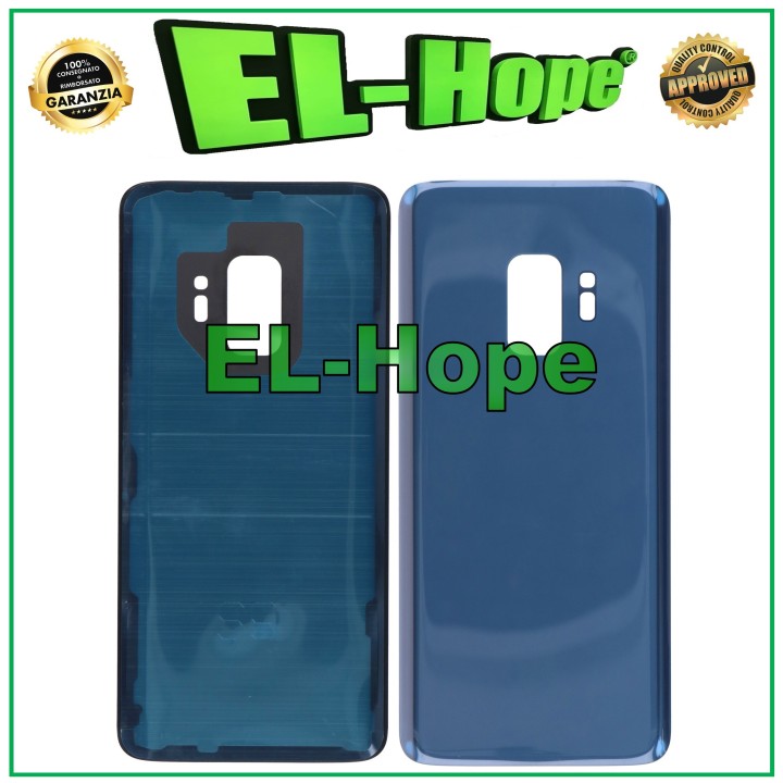 BATTERY SHELL FOR SAMSUNG GALAXY S9 SM-G960 GLASS BACK COVER BLUE