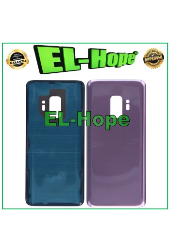 BATTERY SHELL FOR SAMSUNG GALAXY S9 SM-G960 GLASS BACK COVER PURPLE