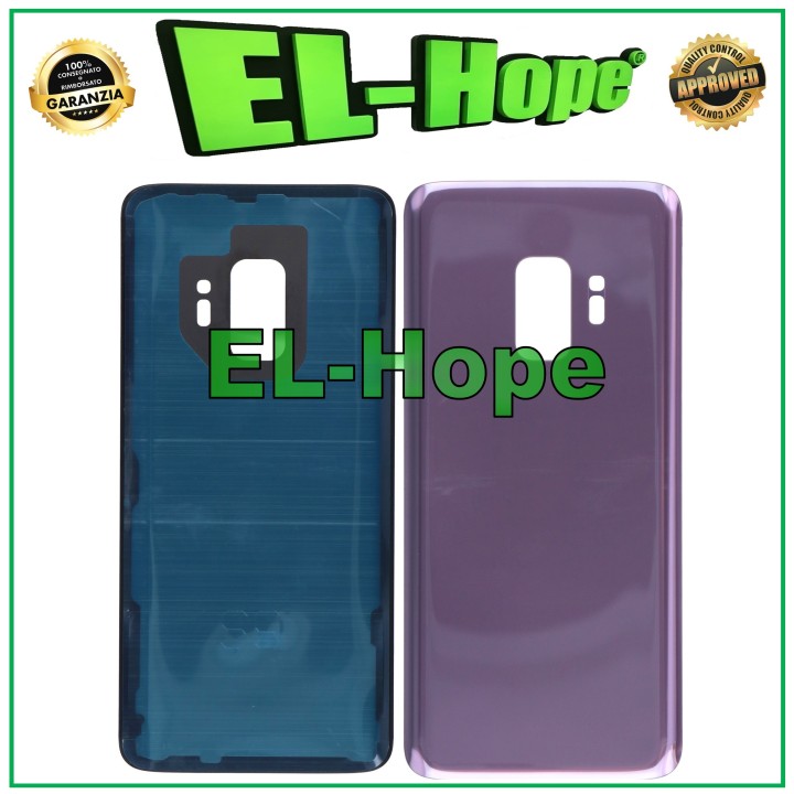 BATTERY SHELL FOR SAMSUNG GALAXY S9 SM-G960 GLASS BACK COVER PURPLE