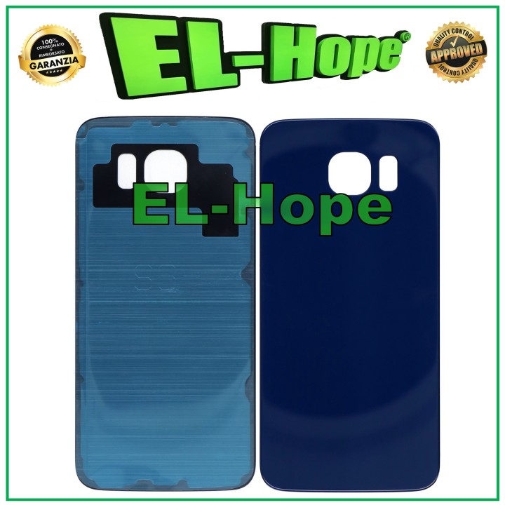 BATTERY SHELL FOR SAMSUNG GALAXY S6 SM-G920 CASE BACK COVER BLUE BLACK