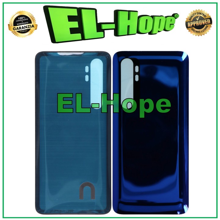 BATTERY COVER FOR XIAOMI MI NOTE 10 LITE M2002F4LG BACK GLASS BLUE
