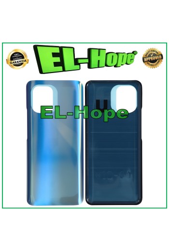 BATTERY SHELL FOR XIAOMI MI 11 M2011K2C BACK COVER SILVER BLUE