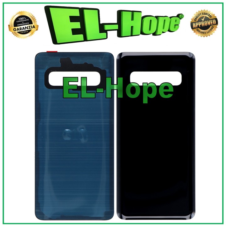 BATTERY COVER FOR SAMSUNG GALAXY S10 SM-G973F GLASS BACK REAR BLACK