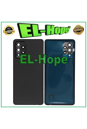 BATTERY COVER FOR SAMSUNG GALAXY A72 SM-A726 BLACK BACK CASE BODY