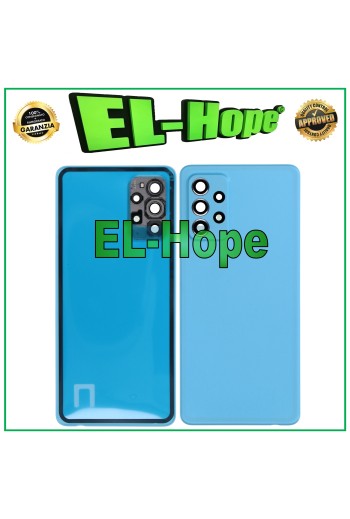 BATTERY COVER FOR SAMSUNG GALAXY A72 SM-A725 GLASS BACK CASE BLUE