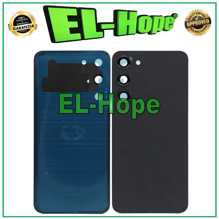 BATTERY COVER FOR SAMSUNG GALAXY S23+ PLUS SM-S916 BACK GLASS BLACK
