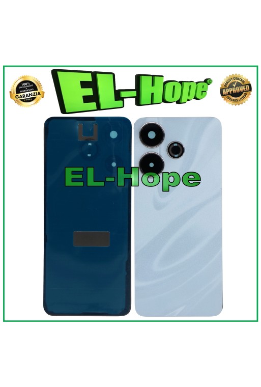 BATTERY COVER FOR XIAOMI REDMI 13 2404ARN45A BACK CASE BODY GLASS BLUE