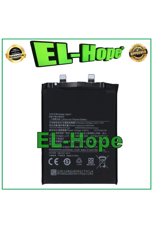 BATTERY BM5T FOR XIAOMI 14T 2406APNFAG 5000 mAh EQUAL TO ORIGINAL