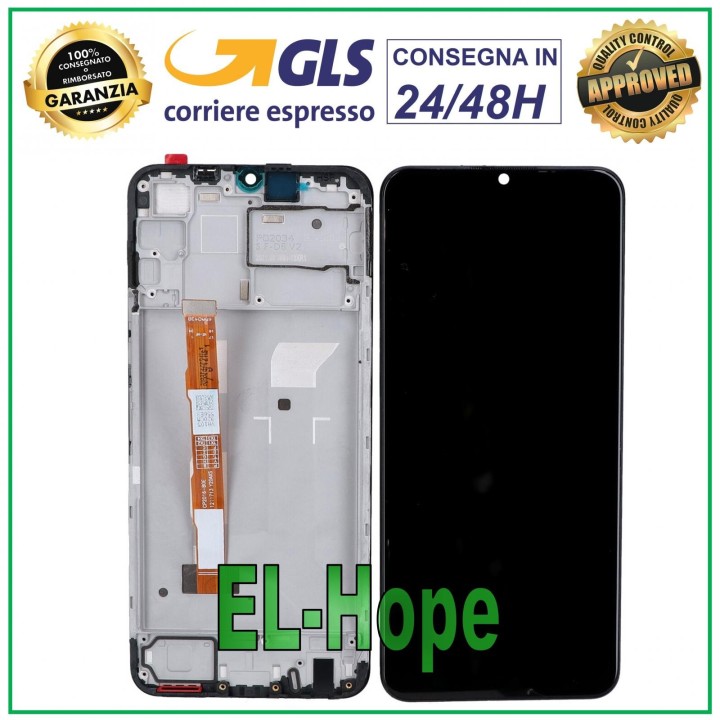LCD DISPLAY FRAME FOR VIVO Y30 Y11S V2028 TOUCH SCREEN GLASS SCREEN ASSEMBLED