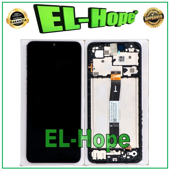 TOUCH DISPLAY LCD FRAME ORIGINAL SERVICE XIAOMI REDMI 12C 22120RN86I 22126RN91Y