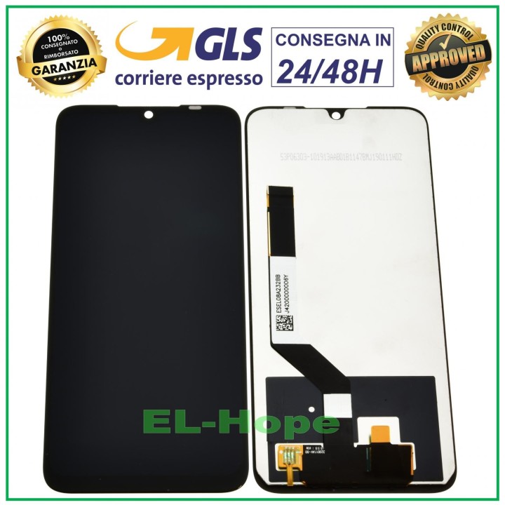 LCD DISPLAY FOR XIAOMI REDMI M1901F7G M1901F7H TOUCH SCREEN BLACK GLASS SCREEN