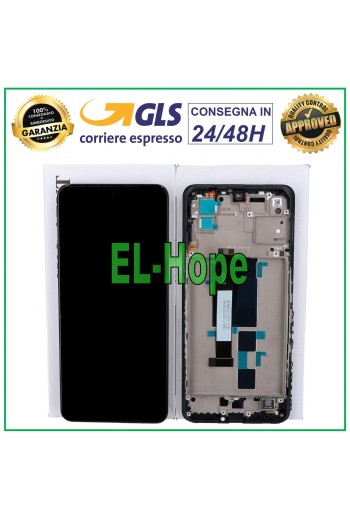 ORIGINAL XIAOMI REDMI NOTE 10 PRO 5G LCD DISPLAY FRAME TOUCH SCREEN BLACK GLASS