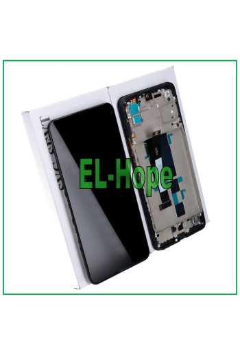 ORIGINAL XIAOMI REDMI NOTE 10 PRO 5G LCD DISPLAY FRAME TOUCH SCREEN BLACK GLASS
