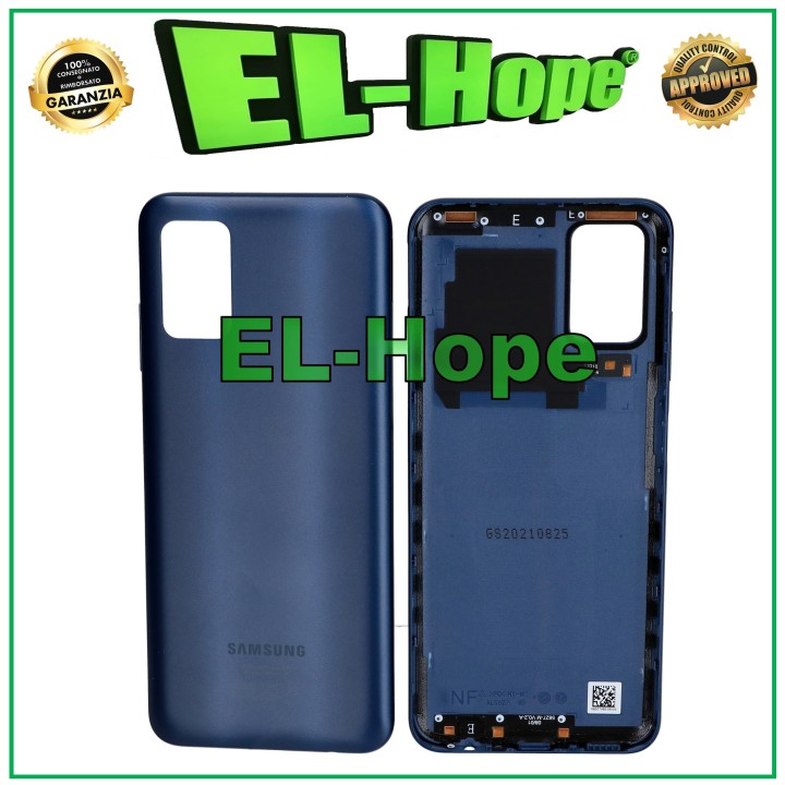 ORIGINAL SAMSUNG GALAXY A03S SM-A037G BATTERY COVER GLASS CASE BODY BLUE