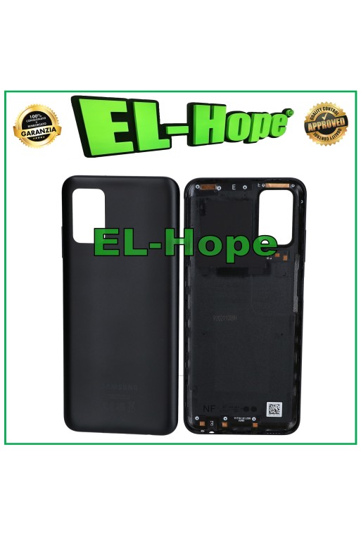 ORIGINAL SAMSUNG GALAXY A03S SM-A037F BATTERY COVER GLASS CASE BODY BLACK