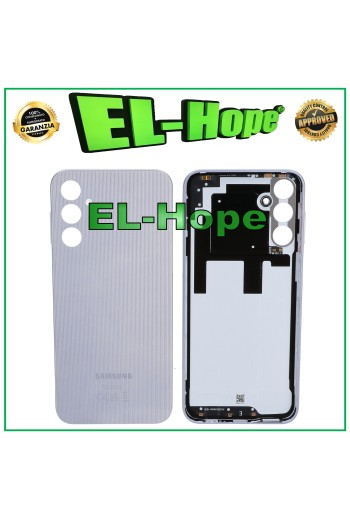 ORIGINAL SAMSUNG GALAXY A14 4G SM-A145F BATTERY COVER GLASS BODY SILVER