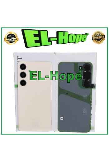 ORIGINAL SAMSUNG GALAXY S24 PLUS SM-S926 BATTERY COVER GLASS CASE CREAM