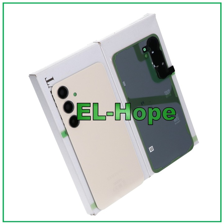 ORIGINAL SAMSUNG GALAXY S24 PLUS SM-S926 BATTERY COVER GLASS CASE CREAM