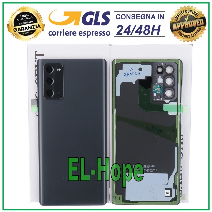 ORIGINAL SAMSUNG GALAXY NOTE 20 SM-N980 BACK CASE BATTERY COVER SHELL GREY