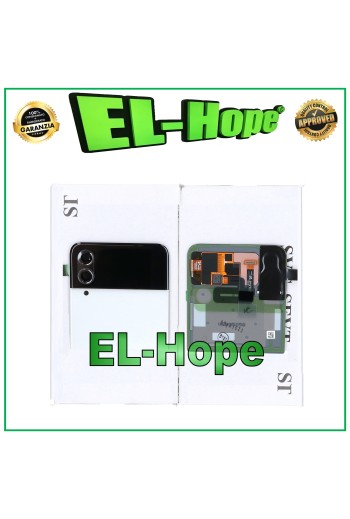 EXTERNAL DISPLAY GLASS BODY ORIGINAL SAMSUNG GALAXY Z FLIP 4 5G SM-F721 WHITE