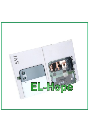 EXTERNAL DISPLAY GLASS BODY ORIGINAL SAMSUNG GALAXY Z FLIP 4 5G SM-F721 WHITE