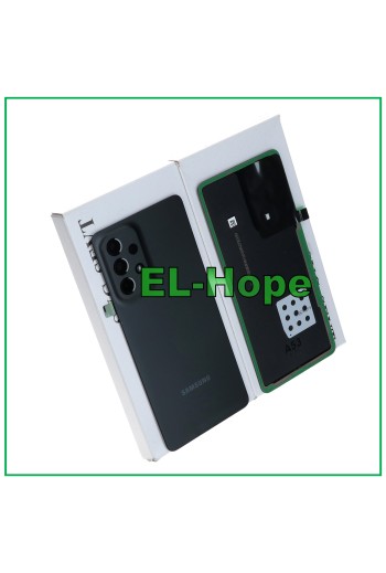ORIGINAL SAMSUNG GALAXY A53 5G SM-A536B BATTERY COVER GLASS BODY BLACK