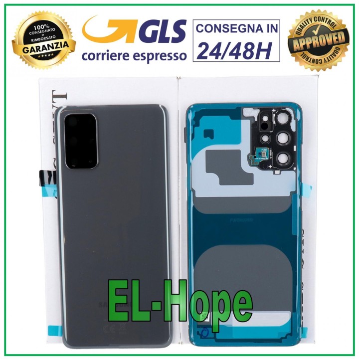 ORIGINAL SAMSUNG GALAXY S20 PLUS SM-G986 BACK COVER GLASS GRAY