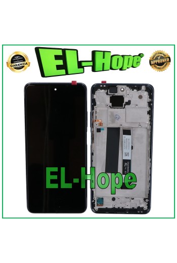 LCD DISPLAY + FRAME FOR XIAOMI REDMI NOTE 9 PRO 5G 2020 TOUCH ASSEMBLED BLACK