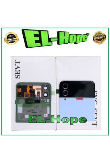 EXTERNAL DISPLAY GLASS BODY ORIGINAL SAMSUNG GALAXY Z FLIP 4 5G SM-F721 BLUE