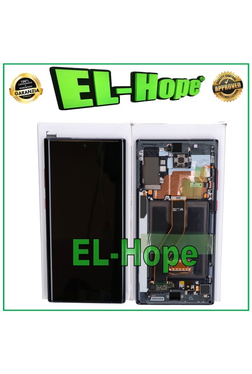 ORIGINAL LCD TOUCH DISPLAY SAMSUNG NOTE 10 PLUS SM-N976 RED BLACK STAR WARS