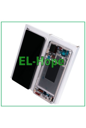 ORIGINAL SERVICE LCD DISPLAY XIAOMI MI 12S PRO 2022 TOUCH FRAME PURPLE GOLD