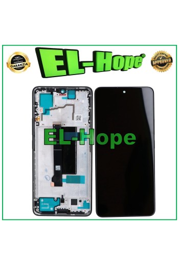 LCD DISPLAY + TFT FRAME FOR XIAOMI REDMI NOTE 13 PRO 5G 2312DRA50G TOUCH BLACK