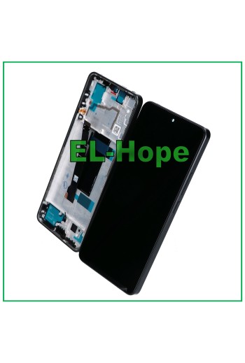 LCD DISPLAY + TFT FRAME FOR XIAOMI REDMI NOTE 13 PRO 5G 2312DRA50G TOUCH BLACK