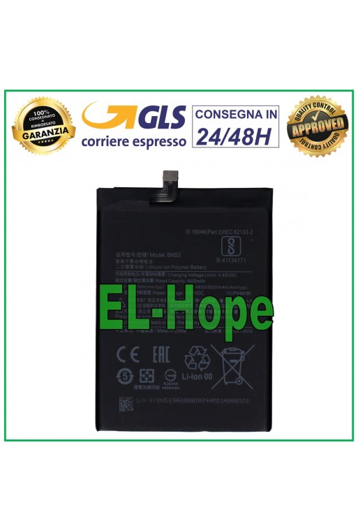 BN53 BATTERY FOR XIAOMI REDMI NOTE 9 PRO /PRO MAX M2003J6 M2003J6B2G 5020 mAh