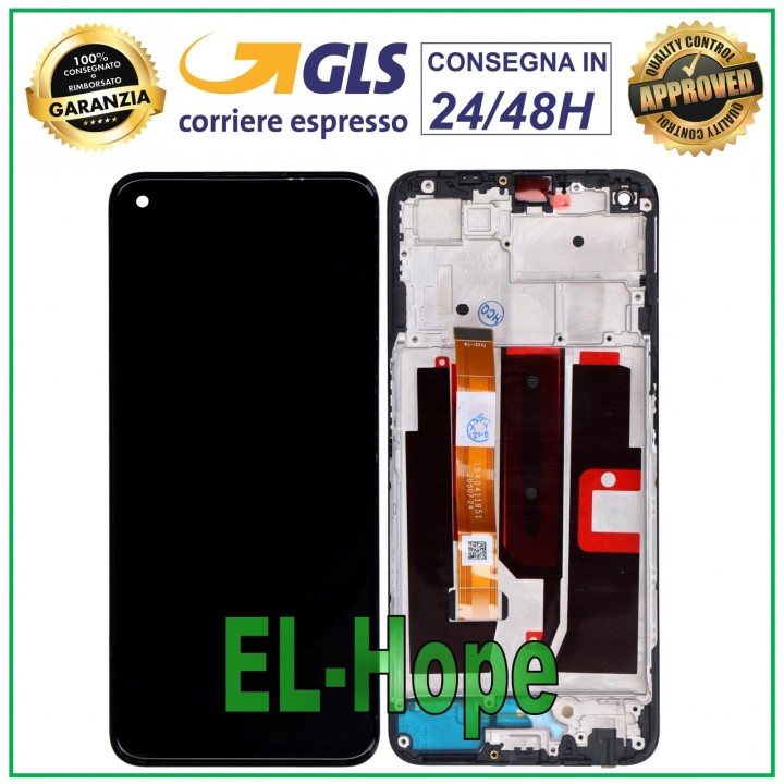 TOUCH LCD DISPLAY FRAME FOR OPPO A54 5G CPH2195 / A74 5G CPH2197 / A93 5G PCGM00