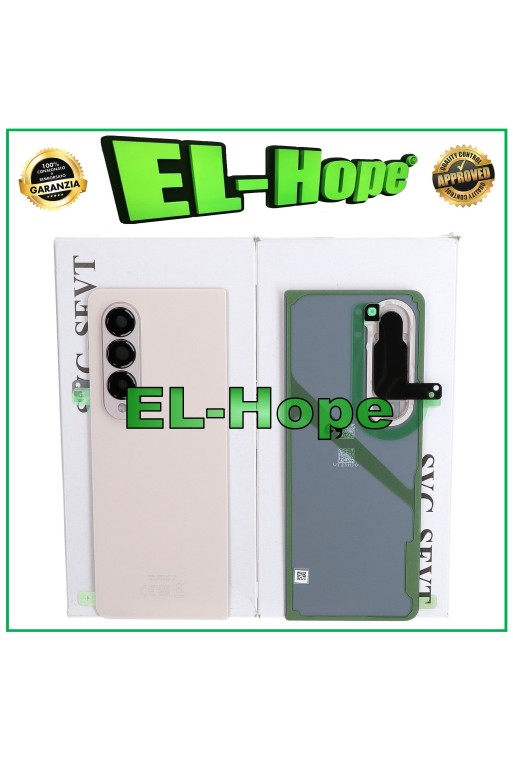 ORIGINAL SAMSUNG GALAXY Z FOLD 4 5G SM-F936B BEIGE BACK CASE COVER