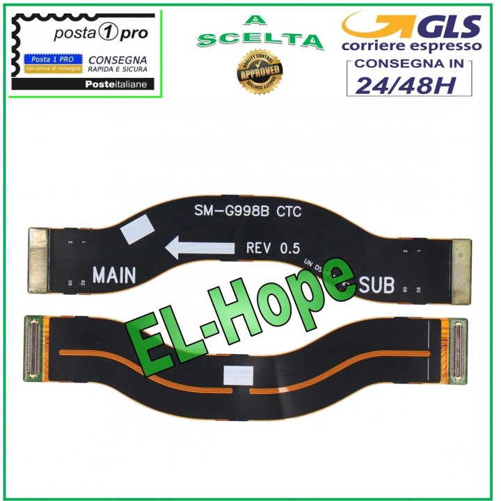 FLAT CONNECTION MOTHERBOARD CHARGING CONNECTOR SAMSUNG GALAXY S21 ULTRA SM-G998