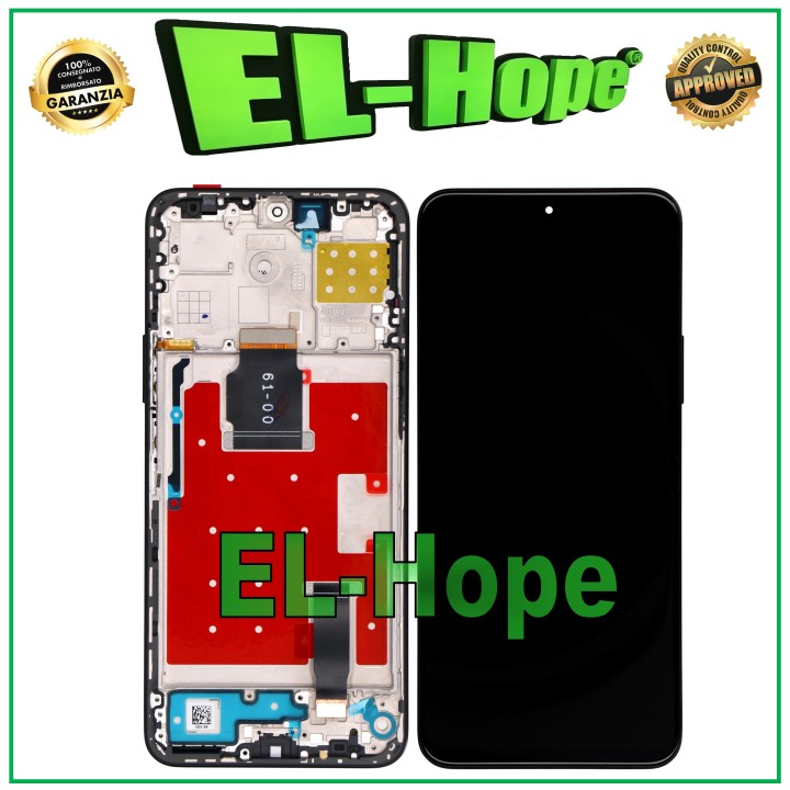 LCD DISPLAY + FRAME FOR HONOR 90 LITE CRT-NX1 TOUCH SCREEN BLACK GLASS SCREEN