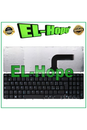 ITA NOTEBOOK KEYBOARD FOR ASUS SERIES G73 G60 G72 G51 N61 N71 K60 K52 K72 BLACK