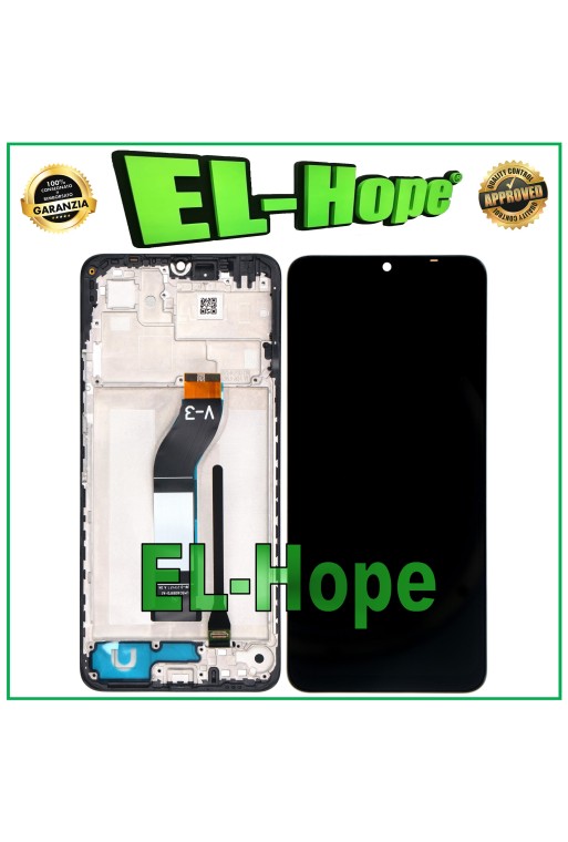 LCD DISPLAY FRAME FOR XIAOMI REDMI 13C 23108RN04Y 23106RN0DA TOUCH GLASS rev V-3