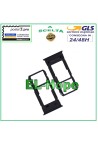 SLOT CART COMPARTMENT NANO SIM CARD + MICRO SD FOR VIVO Y76S V2156A BLACK HOUSING