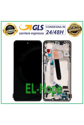 TFT LCD DISPLAY + FRAME FOR XIAOMI POCO F3 M2012K11AG TOUCH SCREEN BLACK GLASS