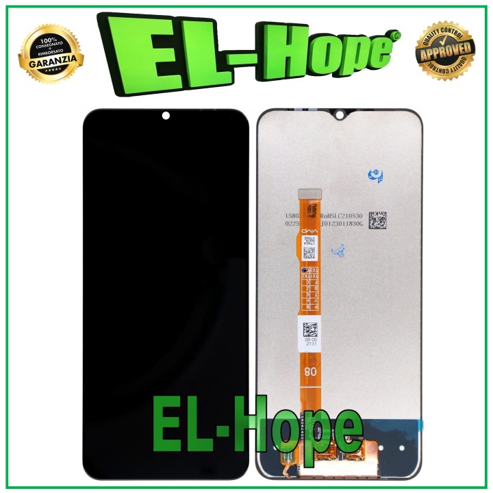 LCD DISPLAY TOUCH SCREEN FOR VIVO Y76S V2156A / Y76 5G V2124 BLACK GLASS SCREEN