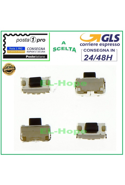 KEY BUTTON MICRO SWITCH POWER ON OFF VOLUME 2X4X3.5mm