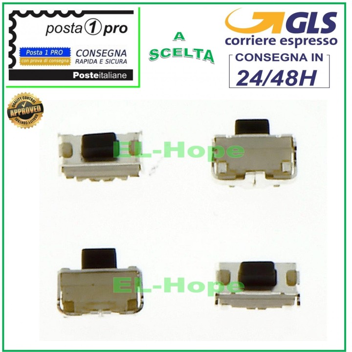 KEY BUTTON MICRO SWITCH POWER ON OFF VOLUME 2X4X3.5mm