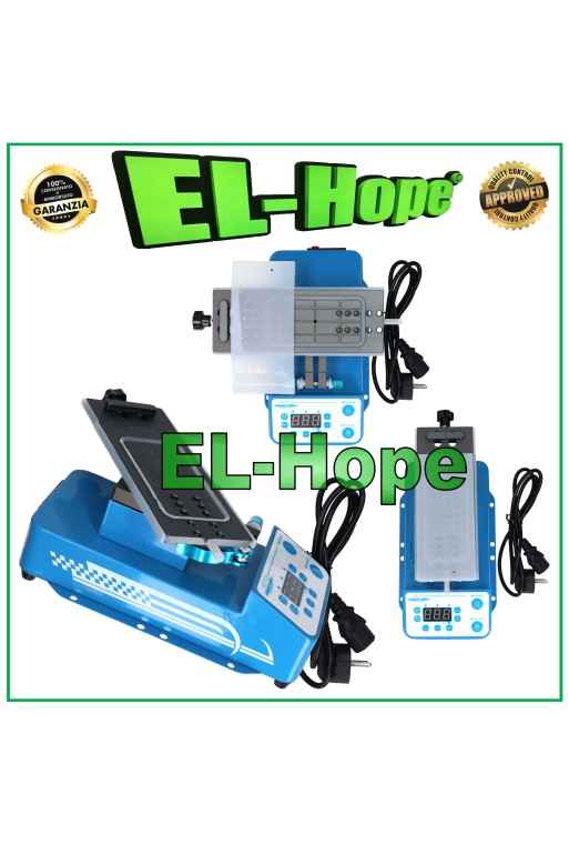 MAANT F711 PREHEATING PLATE + VACUUM SEPARATOR LCD TOUCH DISPLAY UP TO 7 