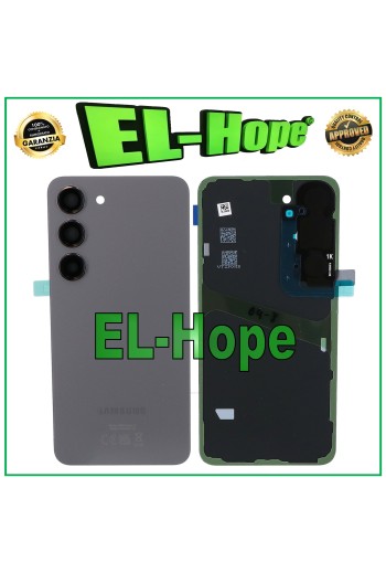 ORIGINAL SAMSUNG GALAXY S23 5G SM-S911B BATTERY COVER GLASS BODY GREY