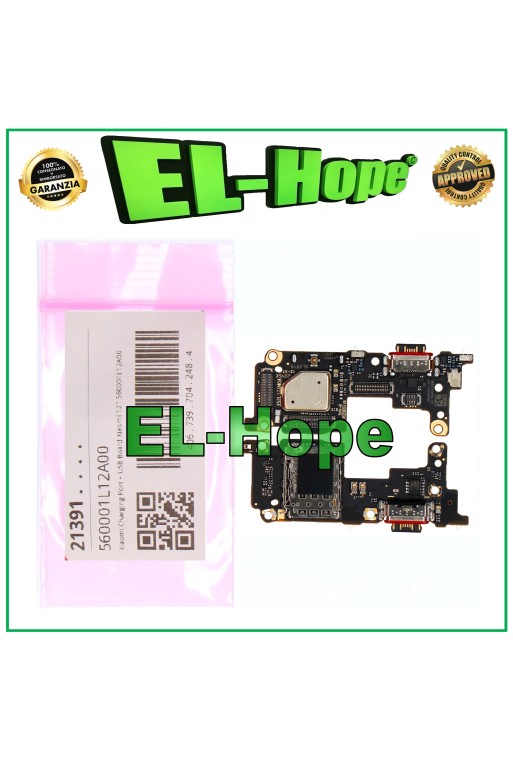 ORIGINAL CHARGING DOCK CONNECTOR SERVICE XIAOMI 12T PRO 22081212