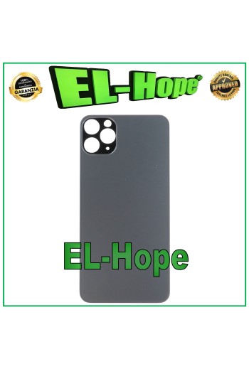 BACK GLASS FOR IPHONE 11 PRO MAX COVER BIG HOLE SPACE GREY