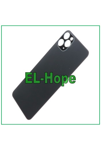 BACK GLASS FOR IPHONE 11 PRO MAX COVER BIG HOLE SPACE GREY